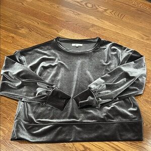 NWOT Madewell size small velvet top